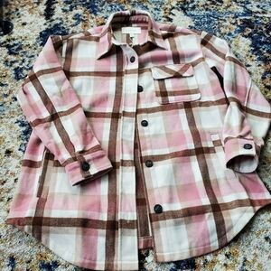 Ecothreads Womens Plaid‎ Shacket